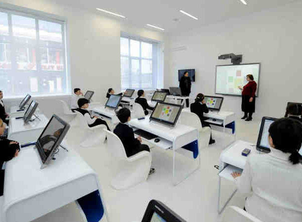 futuristic school classrooms